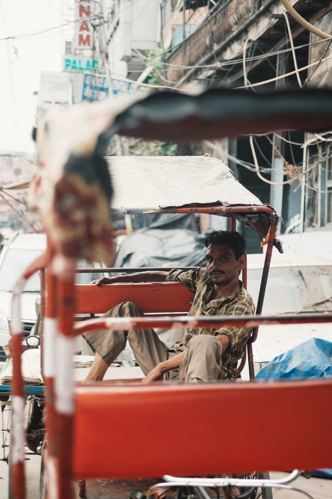 A street cart in Manali.