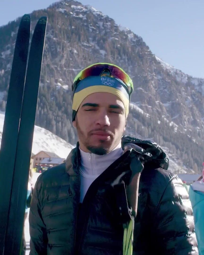 Victor Santos in the mountains.