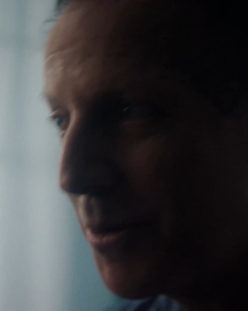 Dr. Jeff Levenson in the window light.