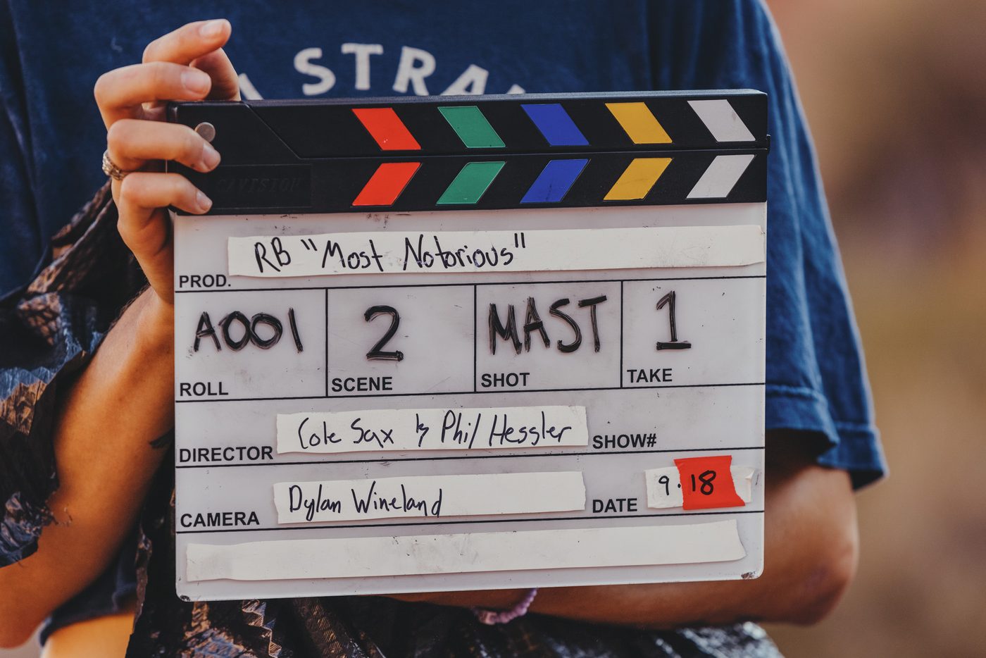 The slate for Red Bull Most Notorious