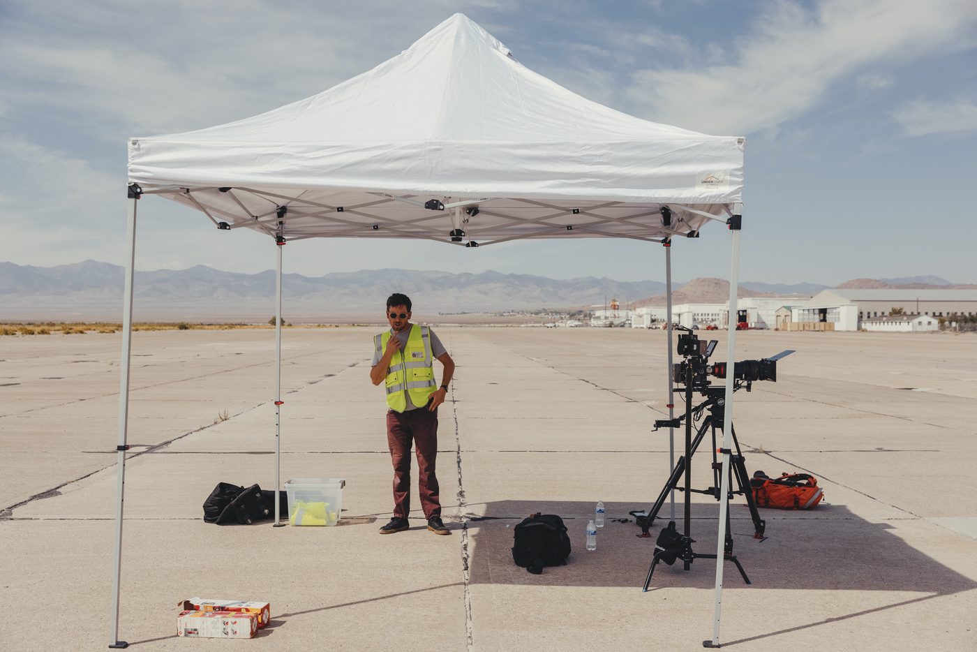 Setting up on an airfield location