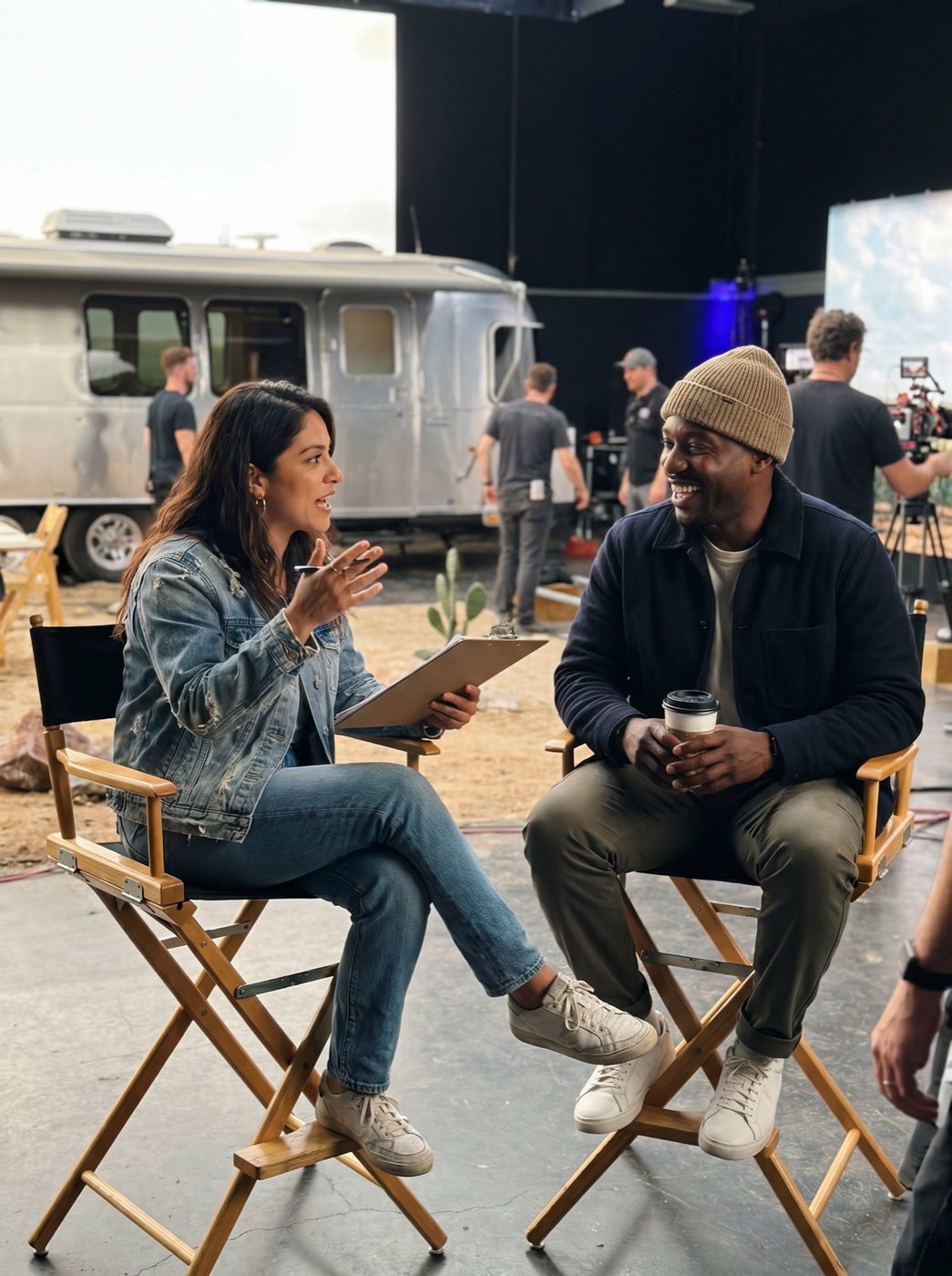 In conversation